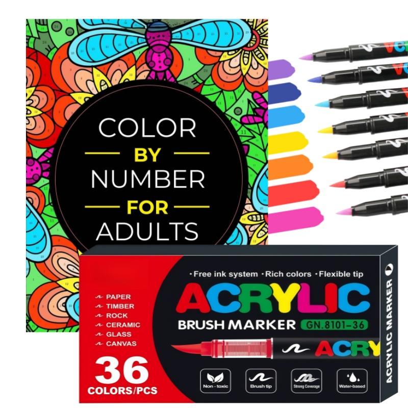 Color by Number Book Set